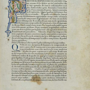 4. Primera edició de l'original italià del 'Liber de homine' de Girolamo Manfredi. (Bolonya, Ugo Ruggeri i Donino Bertocchi, 1474)